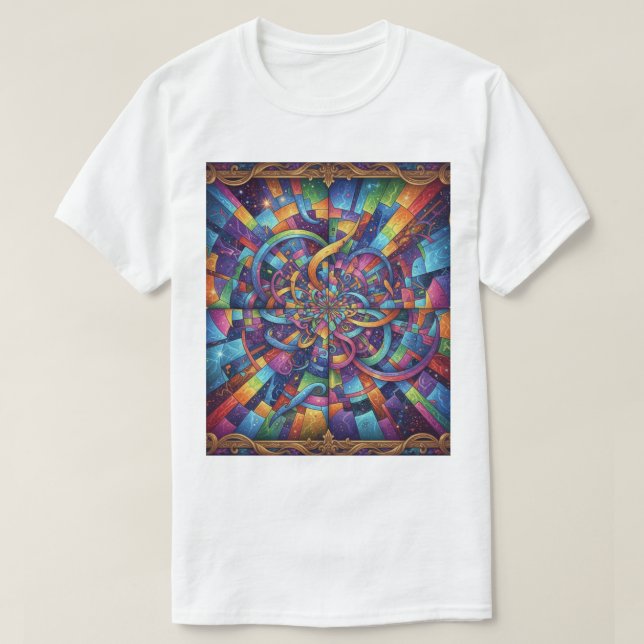 Camiseta  O Espelho da ilusão T-Shirt (Design vorne)