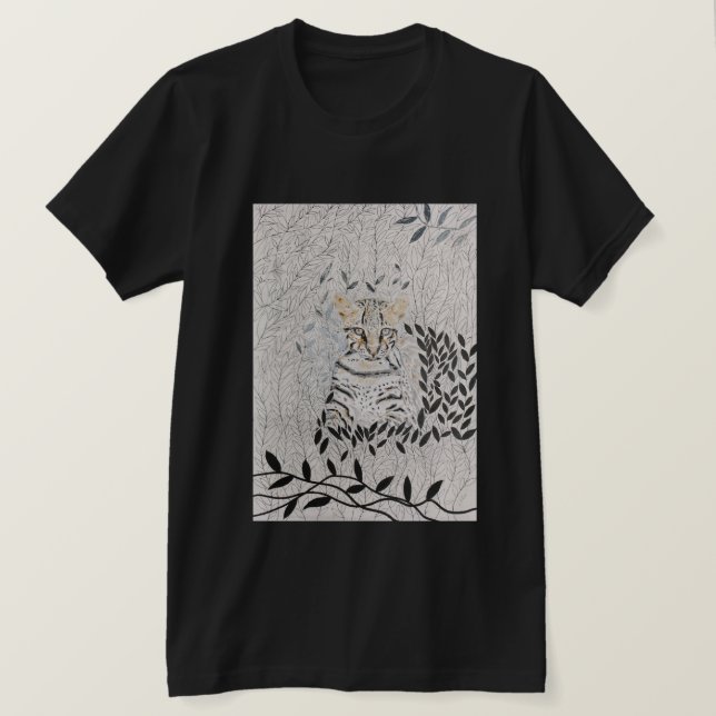 Camiseta Onça Pintada (desenho autoral) T-Shirt (Design vorne)