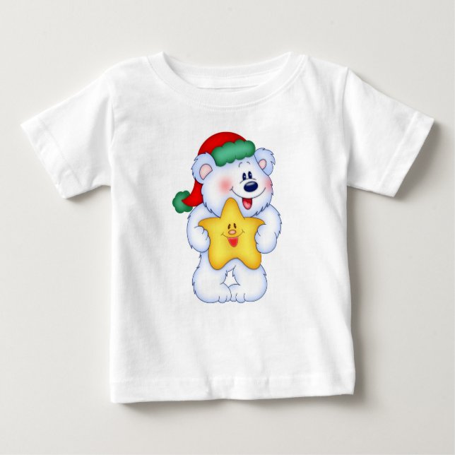 CAMISETA OSO NAVIDEÑO BABY T-SHIRT (Vorderseite)