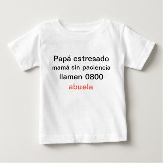 Camiseta papá estresado baby t-shirt