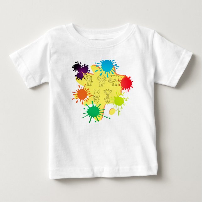 Camiseta para bebé con dibujo baby t-shirt (Vorderseite)
