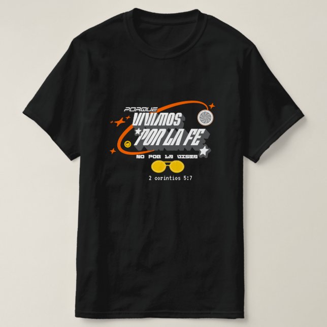 Camiseta para hombres bienaventurados T-Shirt (Design vorne)