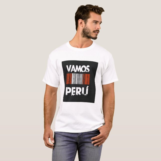 Camiseta/Playera/Polo - Peru - 17 T-Shirt (Vorne ganz)