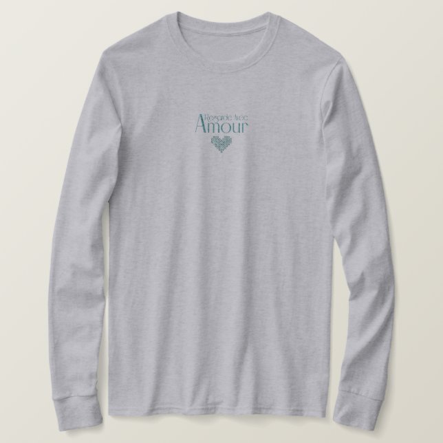 Camiseta Regarde Avec Amour T-Shirt (Design vorne)