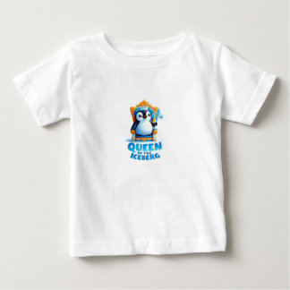 Camiseta reina pingüina baby t-shirt