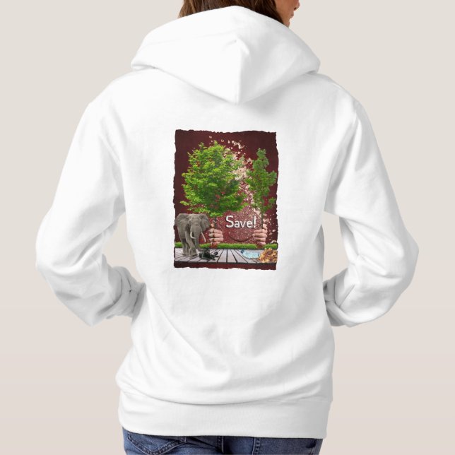 CAMISETA RETT! HOODIE (Rückseite)