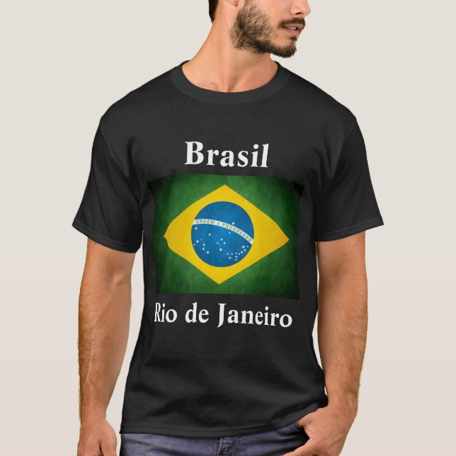 Camiseta Rio de Janeiro Brasil T-Shirt (Vorderseite)