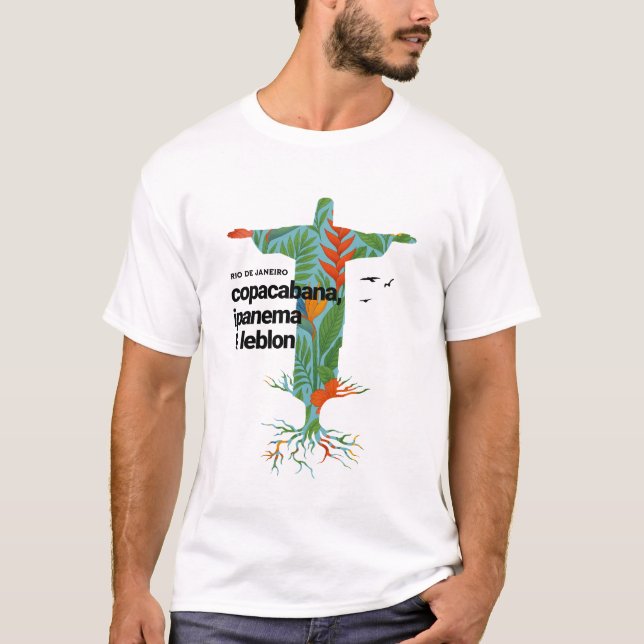 Camiseta Rio de Janeiro - Cristo Redentor T-Shirt (Vorderseite)