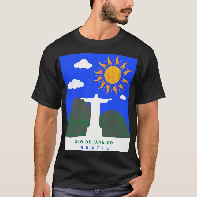 Camiseta Rio De Janeiro  T-Shirt (Vorderseite)