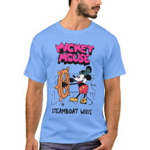 Camiseta Steamboat Willie M Mouse
