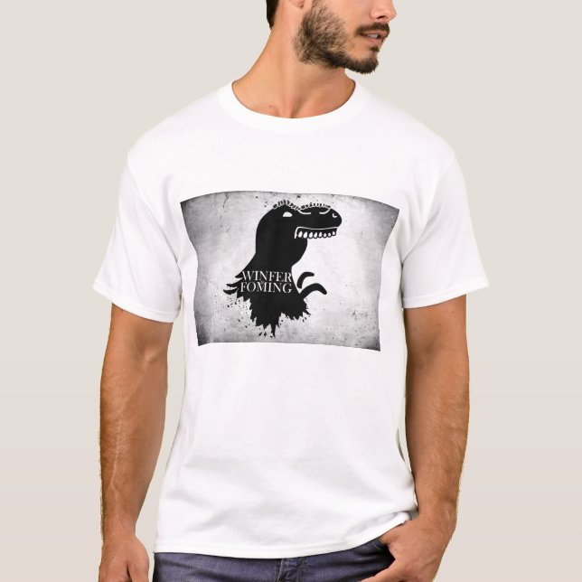 Camiseta Winfer if Foming Dinofauro T-Shirt (Vorderseite)