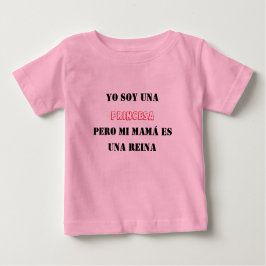 Camiseta yo soy una princesa baby t-shirt