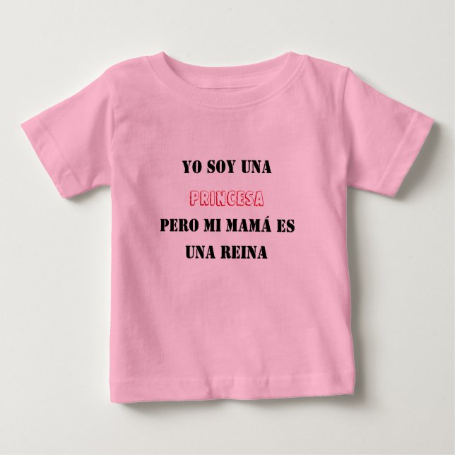 Camiseta yo soy una princesa baby t-shirt (Vorderseite)