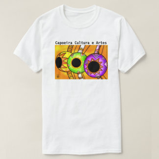 Camisetas Masculinas com desenhos de Capoeira T-Shirt