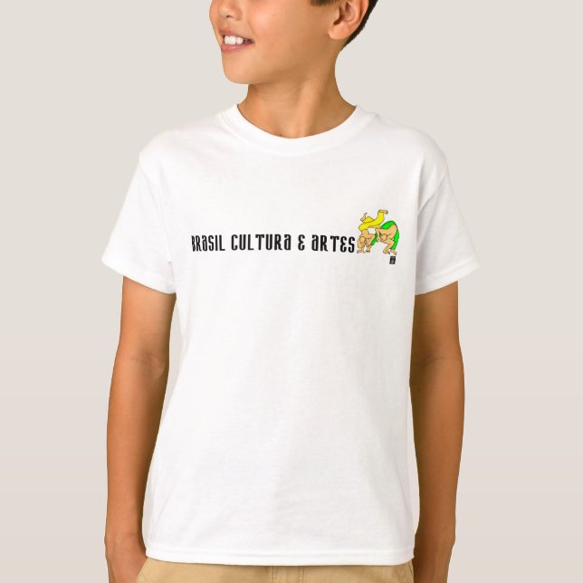 Camisetas para crianças com desenhos de capoeira T-Shirt (Vorderseite)