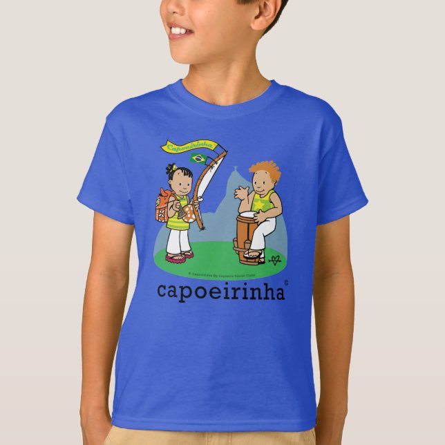 Camisetas para crianças com desenhos de capoeira T-Shirt (Vorderseite)