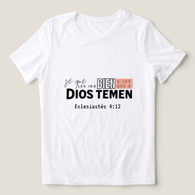 Camisetas Para Damas Bienaventurados Escl. 52.7 Tri-Blend Shirt (Design Vorderseite)