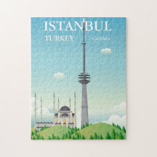 Camlica Turm   Istanbul, die Türkei Puzzle