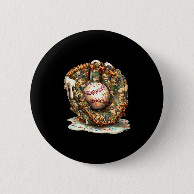 Camo Baseball Gloves Lifestyle 101 Apparel Drip Ic Button (Vorderseite)