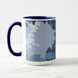 Camo Blue Tasse