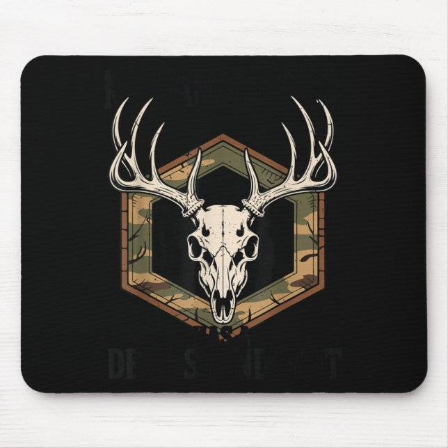Camo Deer Hunting My Family Tree Has Deer Stand In Mousepad (Vorne)