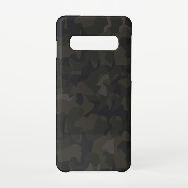 Camo Design Pattern Samsung Galaxy Hülle (Rückseite)