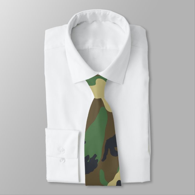 Camo Woodland Krawatte (Gebunden)
