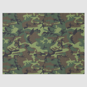 CAMOFLAGE JUNTING PATTERN SEIDENPAPIER