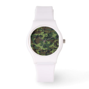 CAMOFLAUGE PATTERN ARMBANDUHR
