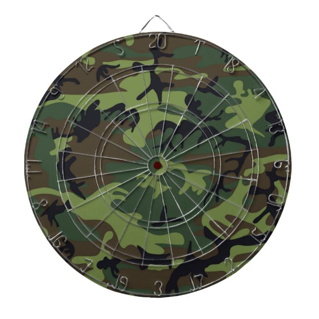 CAMOFLAUGE PATTERN DARTSCHEIBE (vorne)