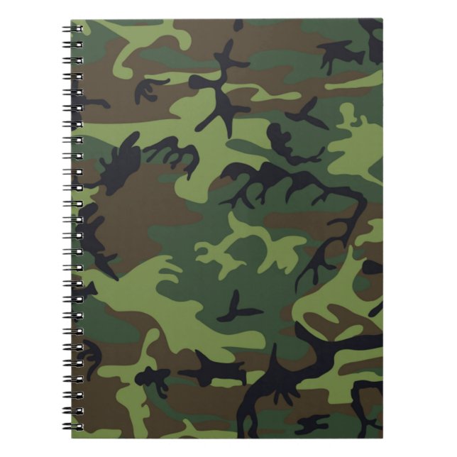 CAMOFLAUGE PATTERN NOTIZBLOCK (Vorderseite)