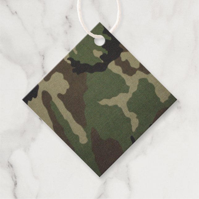 Camouflage 1 geschenkanhänger (Vorderseite)