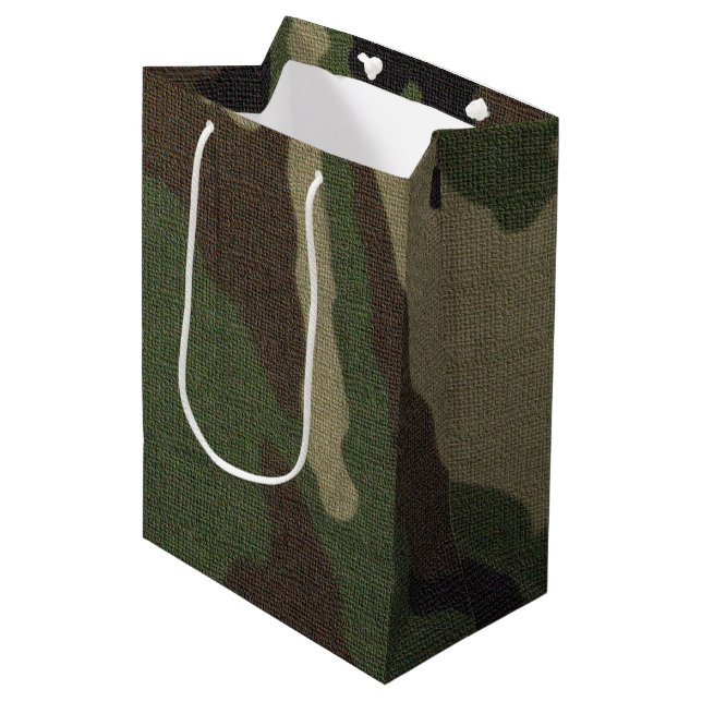 Camouflage 1 mittlere geschenktüte (Vorderseite Schrägansicht)