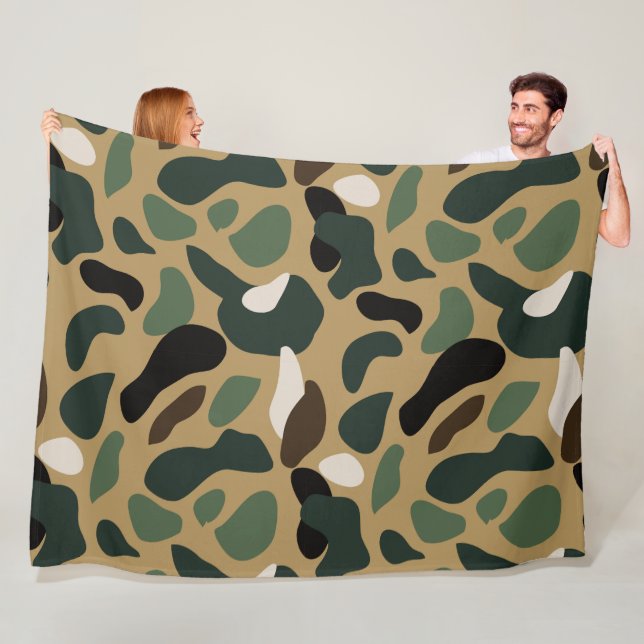 Camouflage 7 60x80 Fleece Blanket (Beispiel)