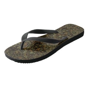 Camouflage Abstrakt Flip Flops