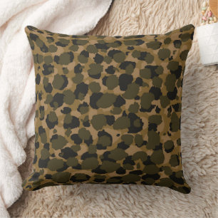 Camouflage Abstrakt Kissen