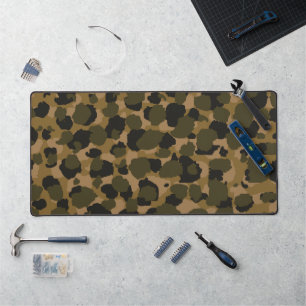 Camouflage Abstrakt Schreibtischunterlage