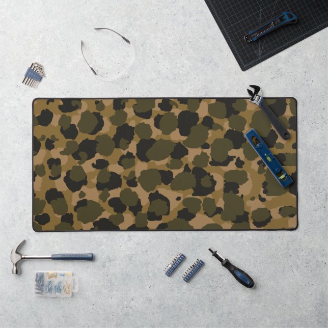 Camouflage Abstrakt Schreibtischunterlage (Arbeitsplatz)