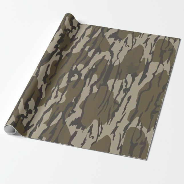 Camouflage am Boden Geschenkpapier (Ungerollt)