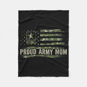 Camouflage "American Flag" der Mama der Vintagen A Fleecedecke