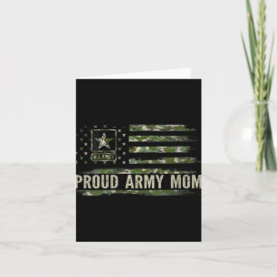Camouflage "American Flag" der Mama der Vintagen A Karte
