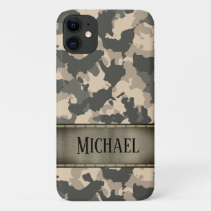 Camouflage Army Camouflage Green Personalisiert Case-Mate iPhone Hülle