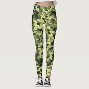 Camouflage Army - Power Yoga Leggings