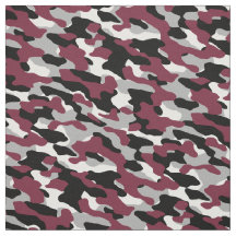Camouflage aus Burgund, Schwarz, Weiß und Grau
