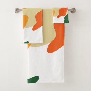 camouflage badhandtuch set