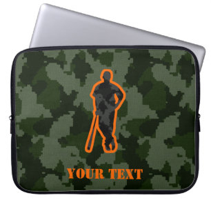 Camouflage-Baseball Laptopschutzhülle