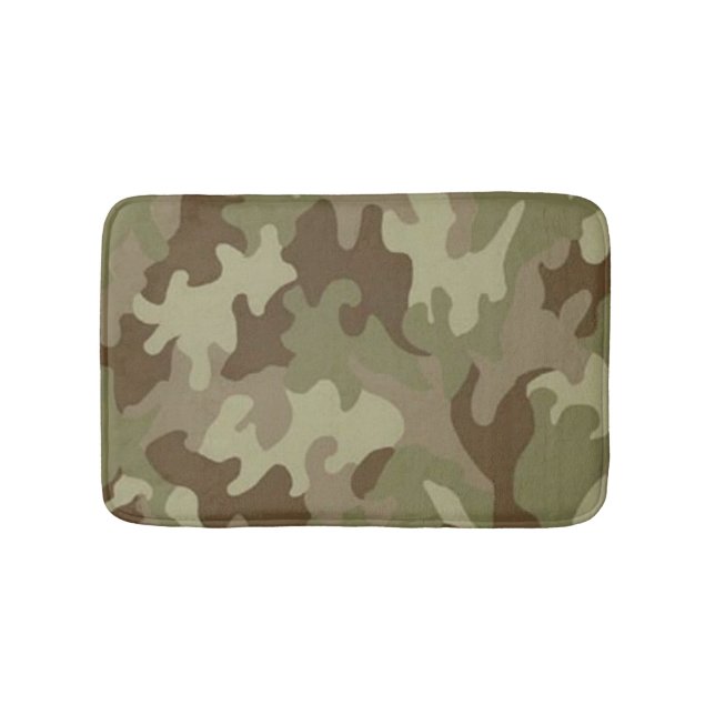 Camouflage Bath Mat Badematte (Vorderseite)