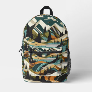 Camouflage Bedruckter Rucksack