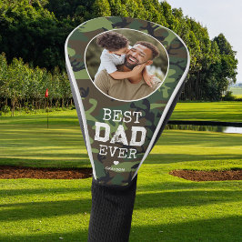 Camouflage Best Vater Ever Foto Golf Headcover
