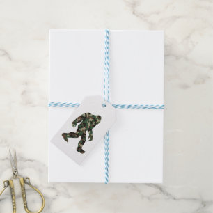 Camouflage Bigfoot Sasquatch Geschenkanhänger